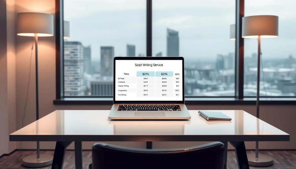 AI script writing pricing models