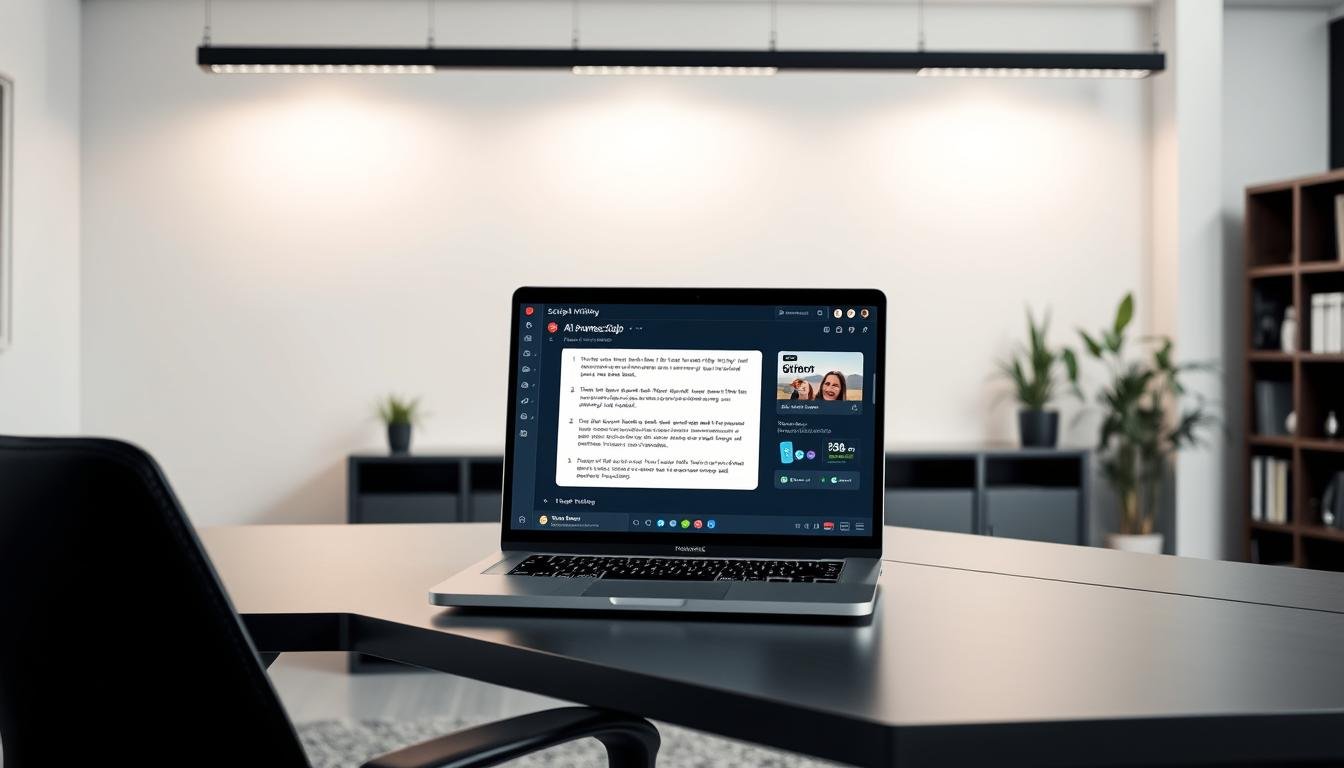 YouTube script writing AI service